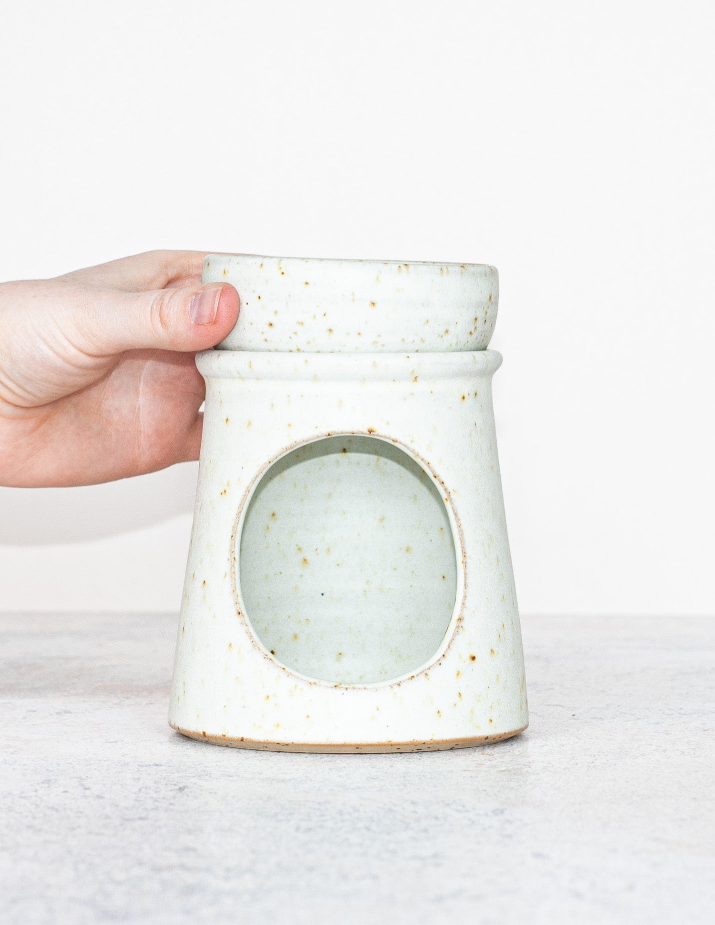 Handcrafted Wax Melt Warmer | Wheel-thrown Ceramic Stoneware