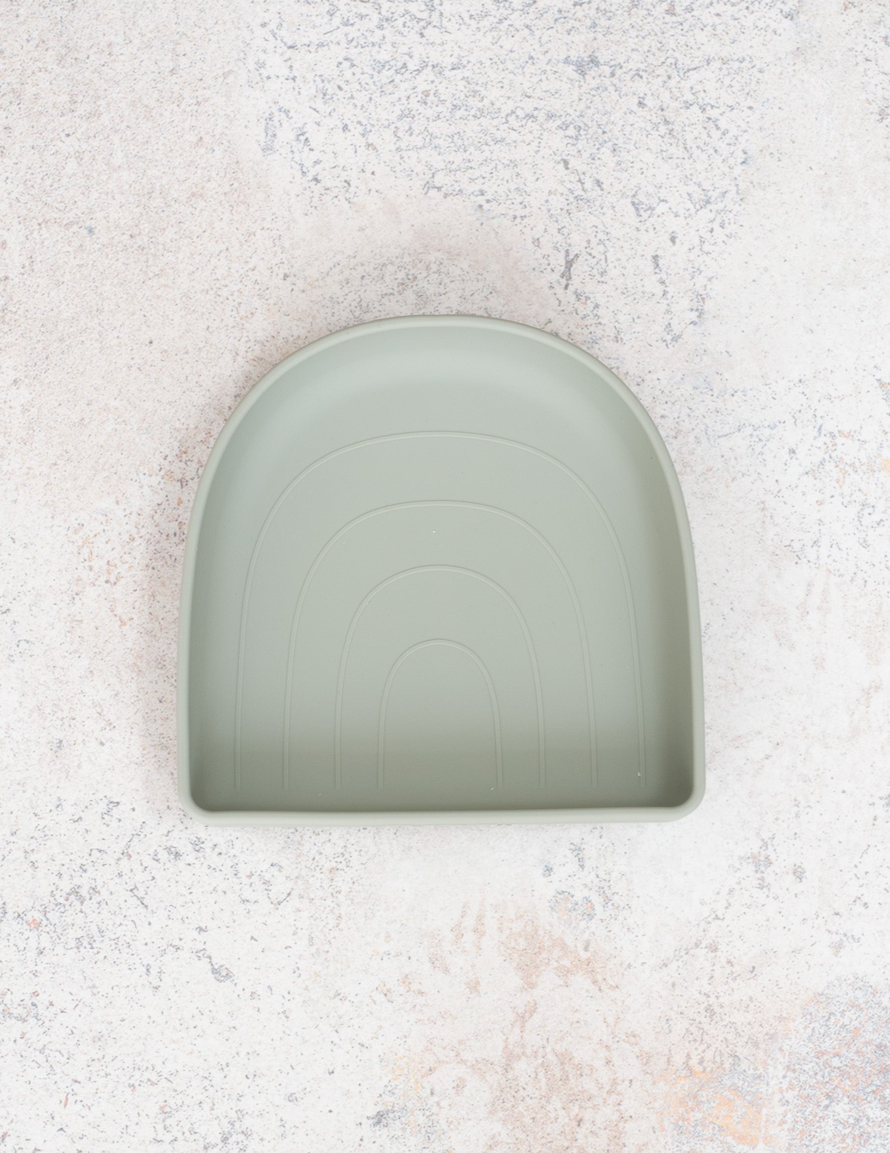 Soft Evergreen Suction Deep Plate