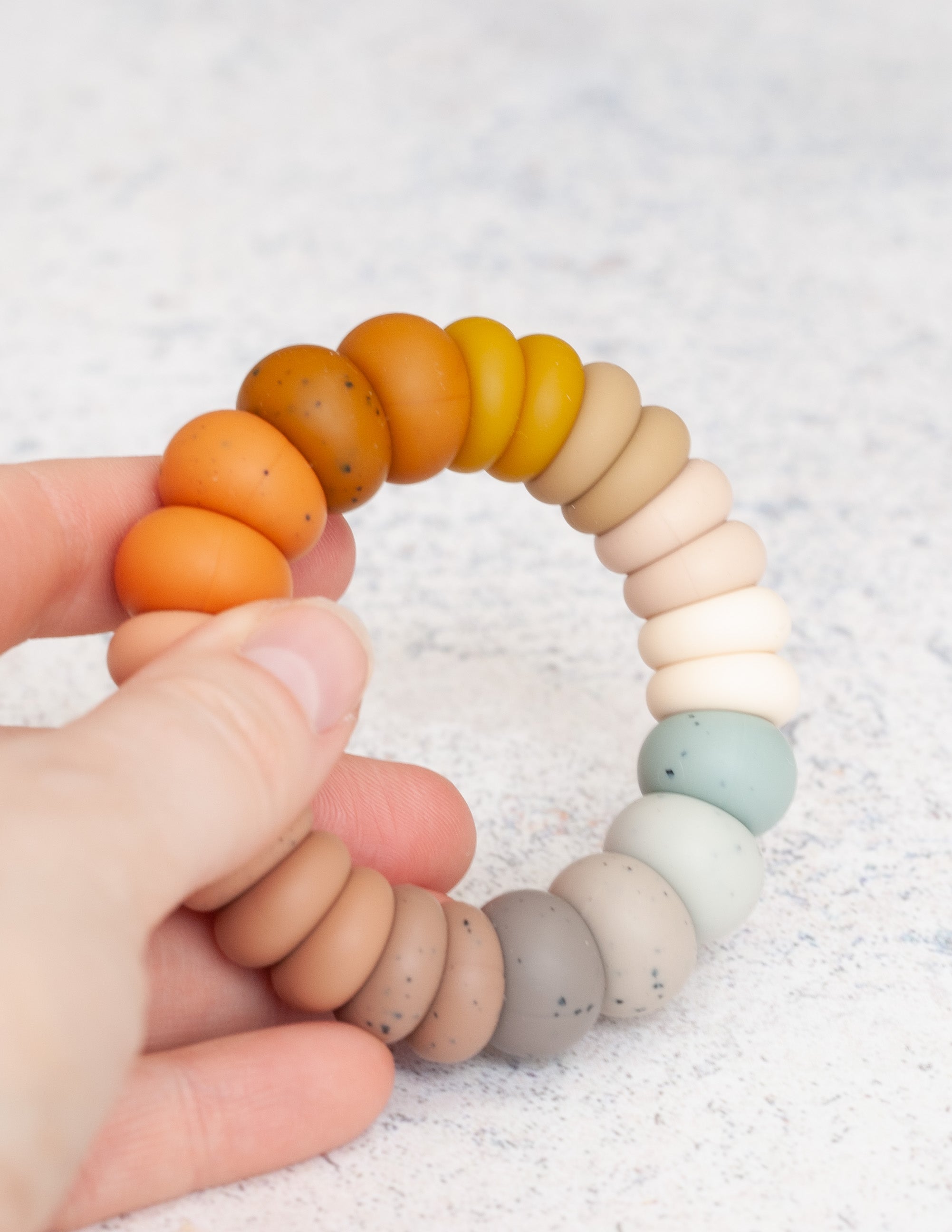 Hues Of Nature Teether – Eco-Friendly Baby Teething Toy