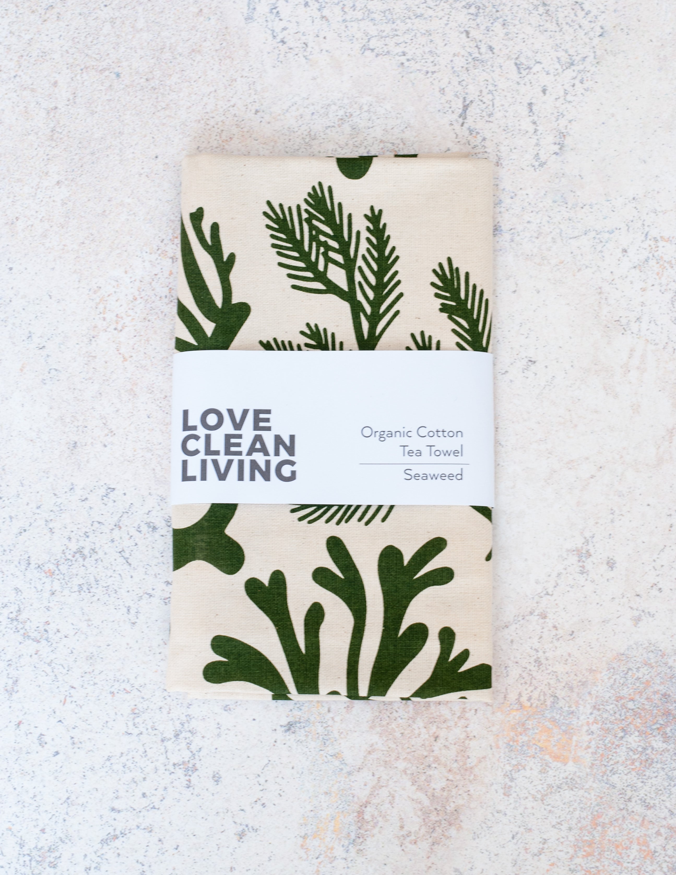 LIGA Seaweed Teatowel - Eco-Friendly Kitchen Essential