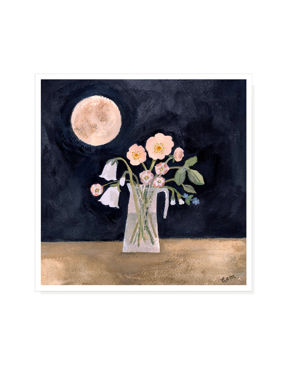 Midsummer Moon. Giclee Print.