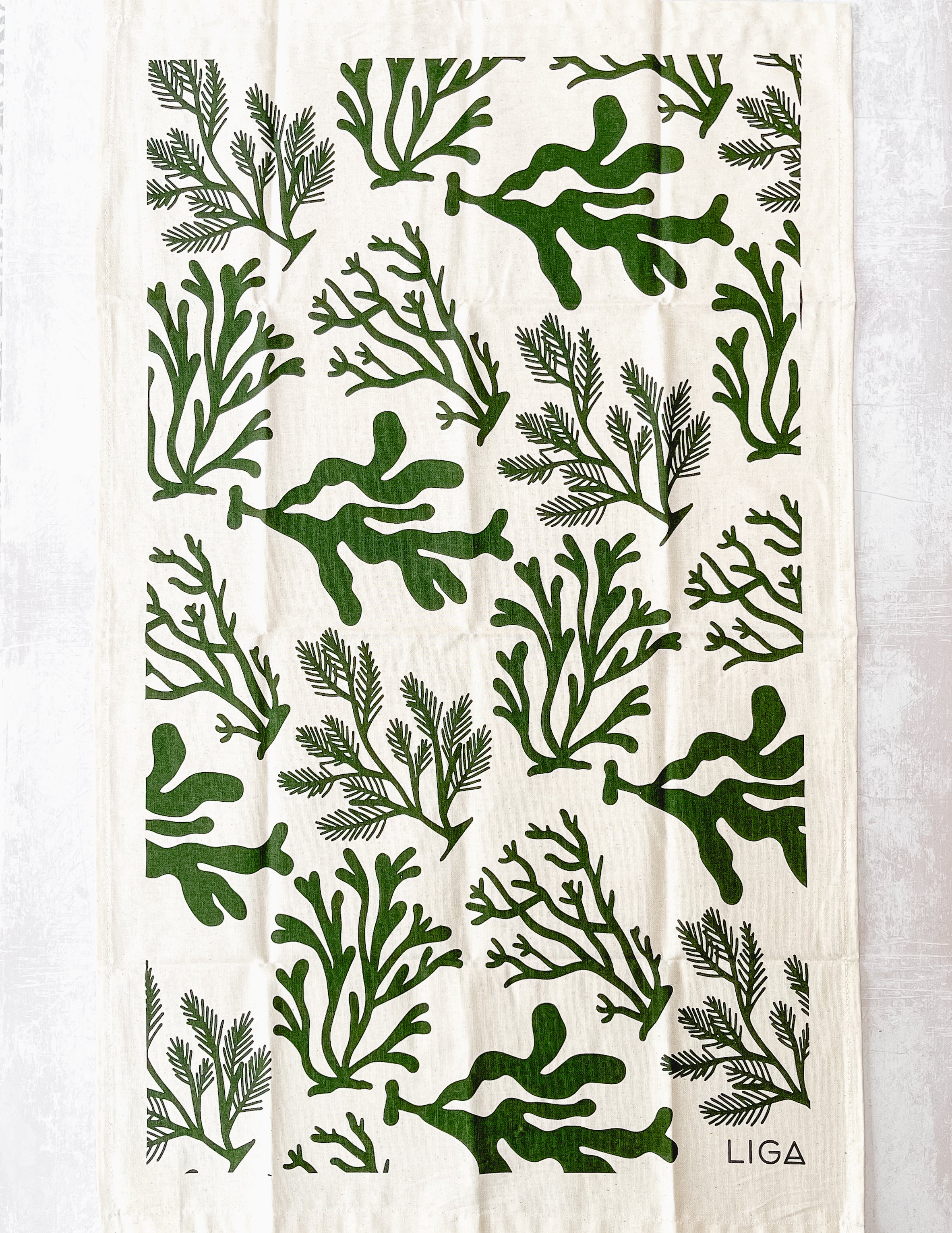 LIGA Seaweed Teatowel - Eco-Friendly Kitchen Essential