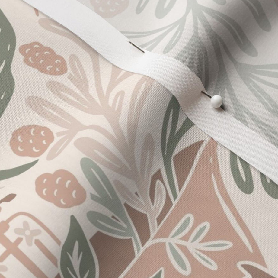 Bathtub Botanical Fabric