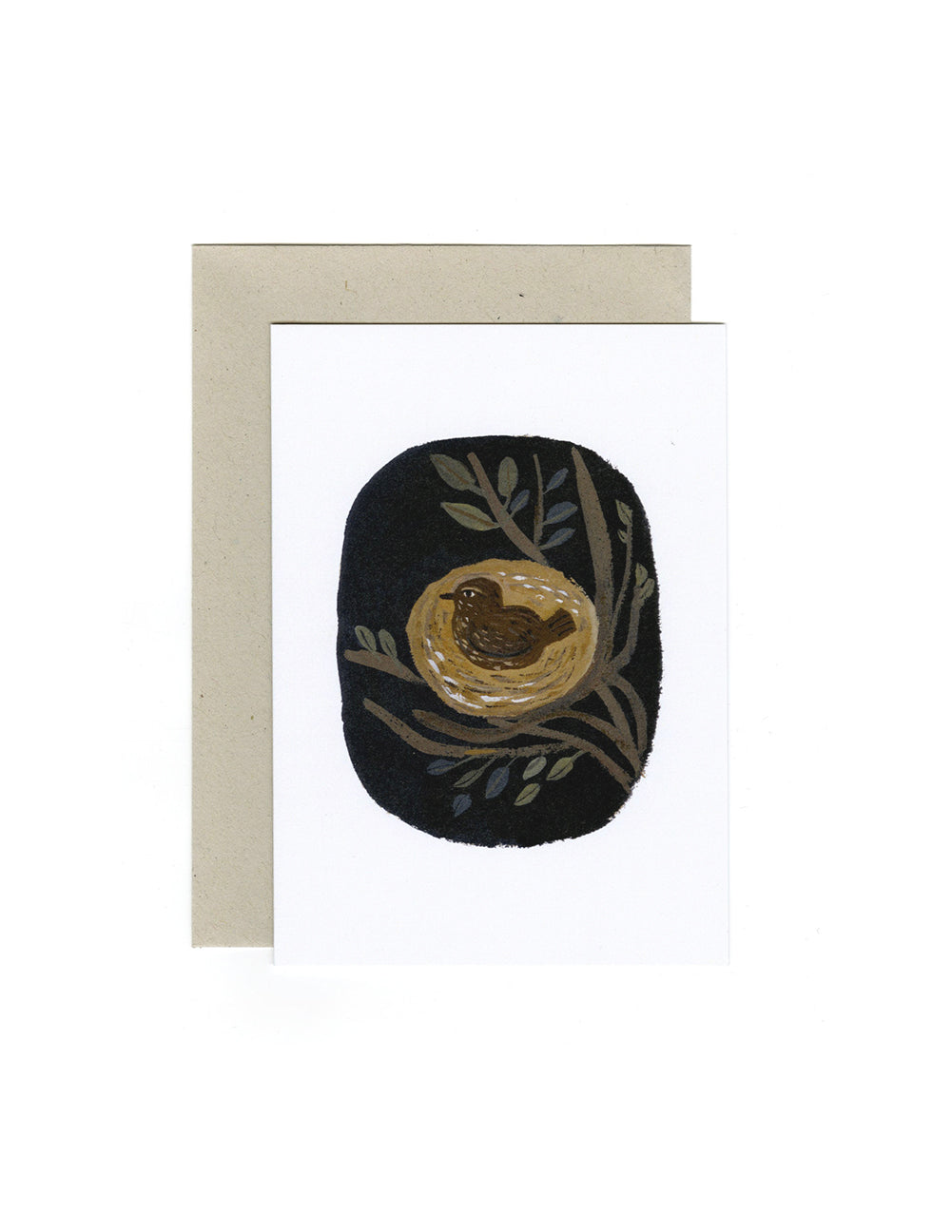 Wrens Nest. Greetings Card.