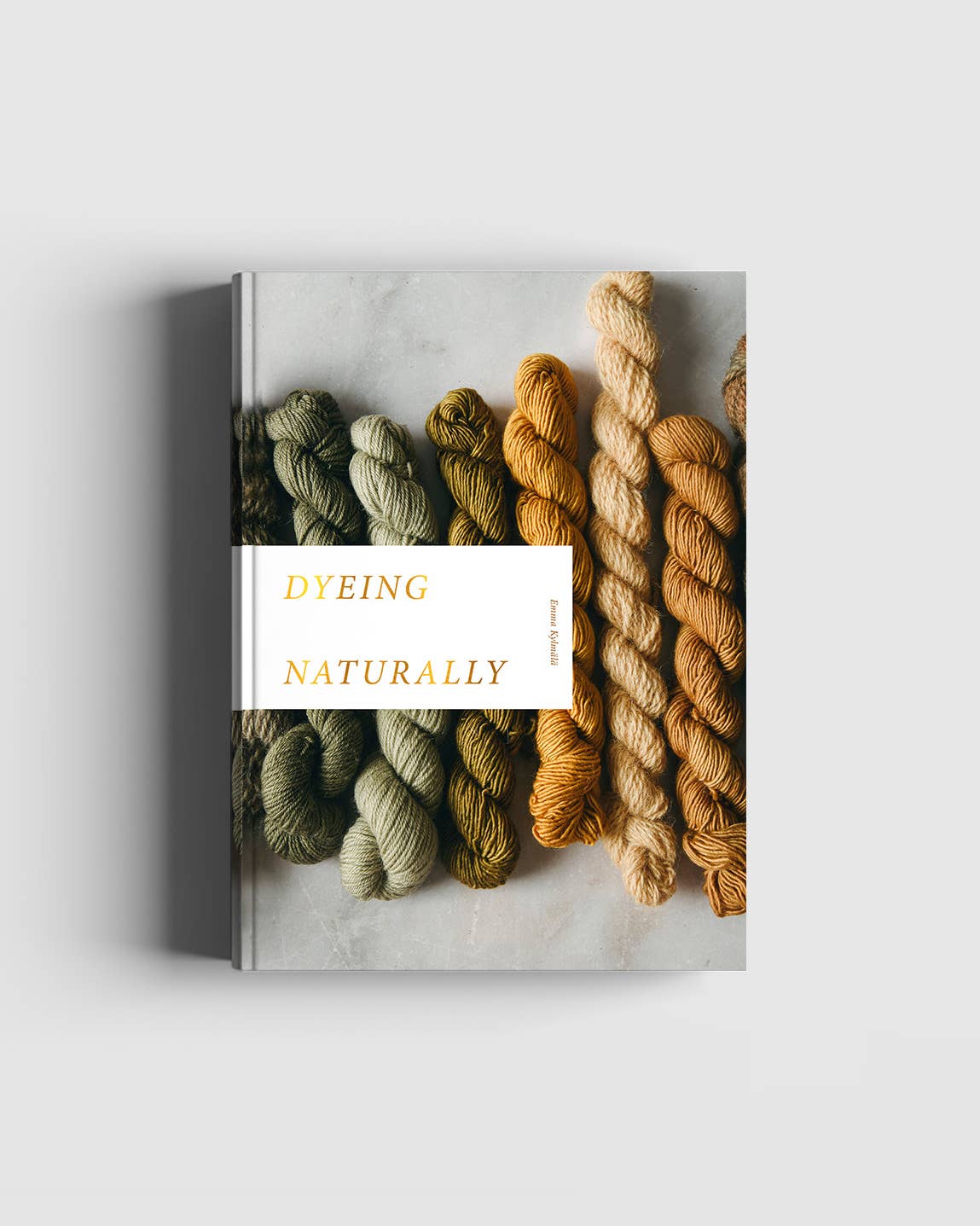 Natural Dyeing with Botanicals book by Emma Kylmälä. Guide to sustainable dyeing techniques, seasonal colours, and plant-based projects.